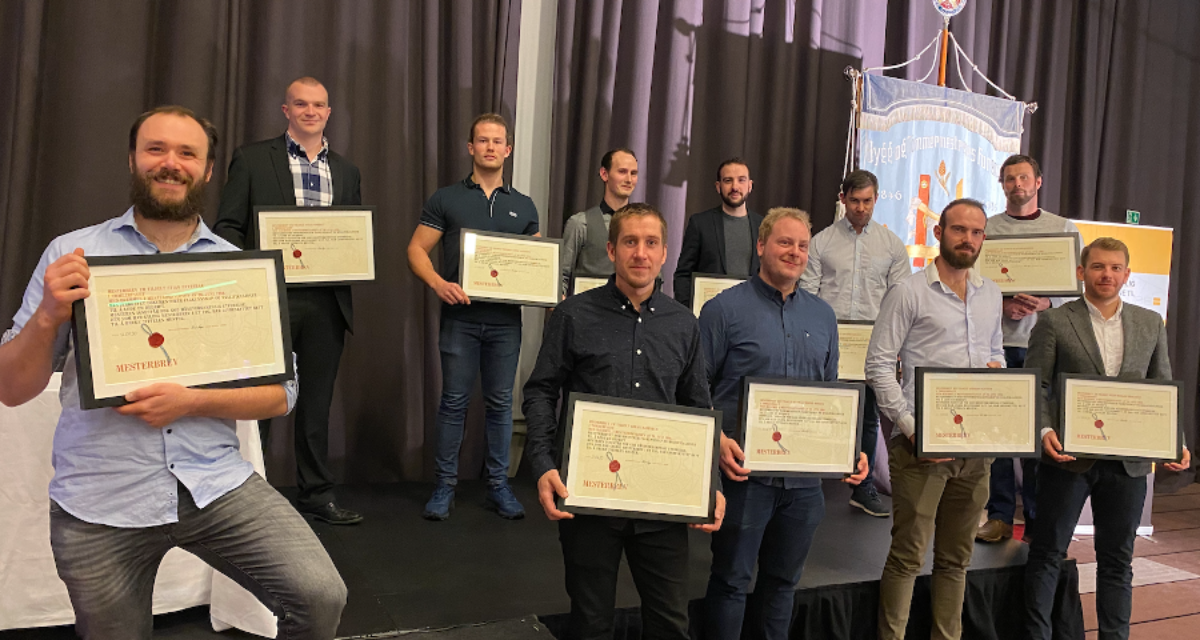 Nye tømrermestere i Oslo